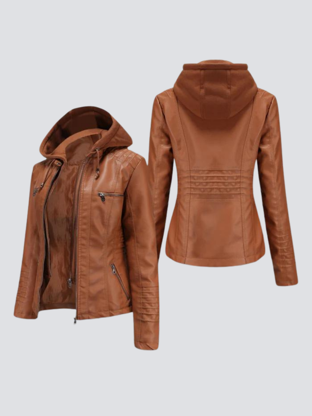 W&W Mode | Lässige Bequeme Lederjacke