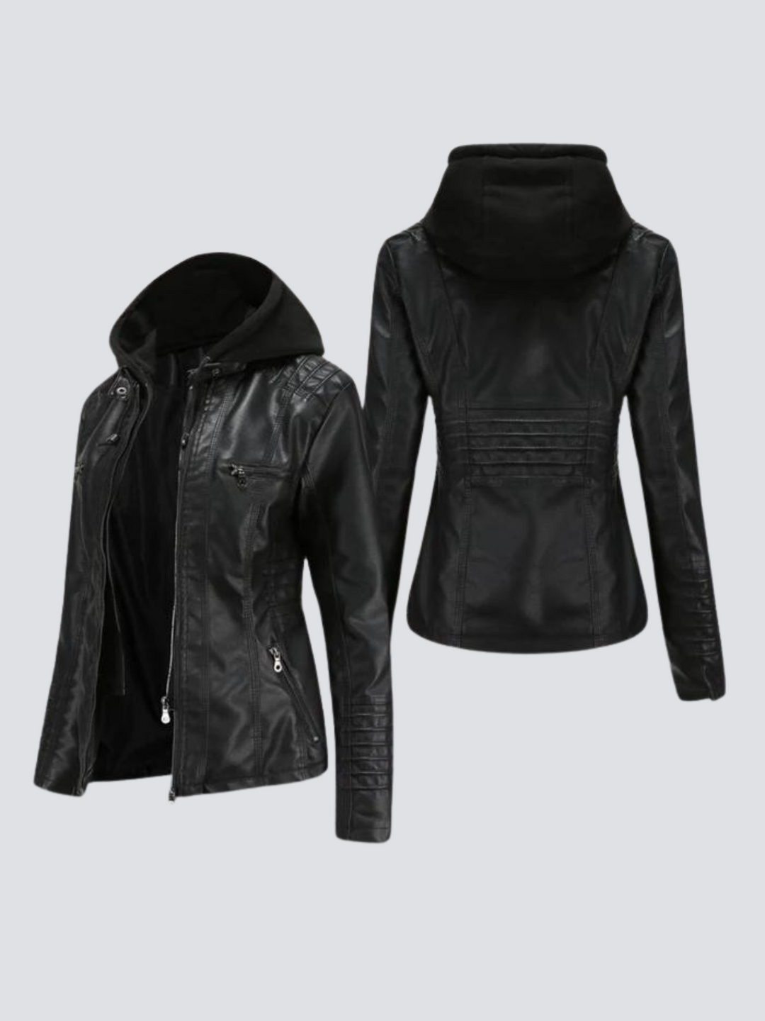 W&W Mode | Lässige Bequeme Lederjacke
