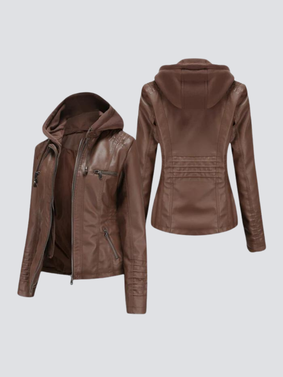 WW | Lässige Bequeme Lederjacke