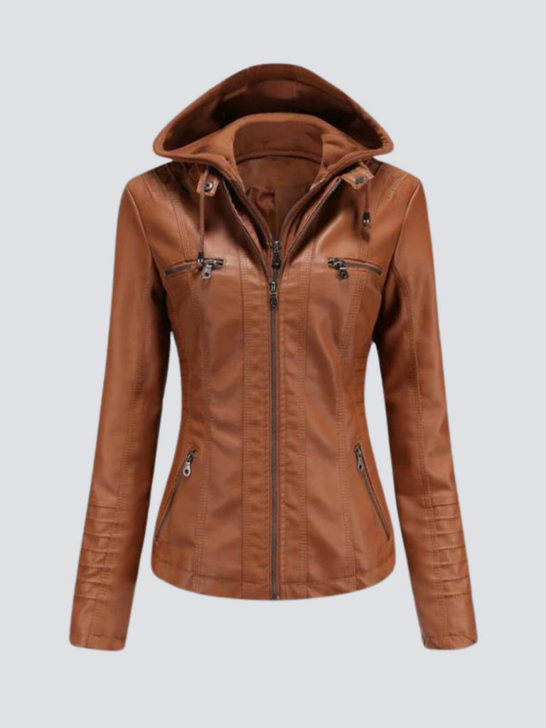 WW | Lässige Bequeme Lederjacke