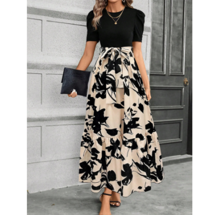 W&W Mode | Blumen Maxikleid