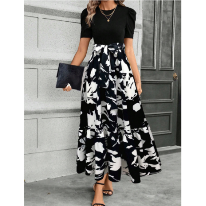 W&W Mode | Blumen Maxikleid