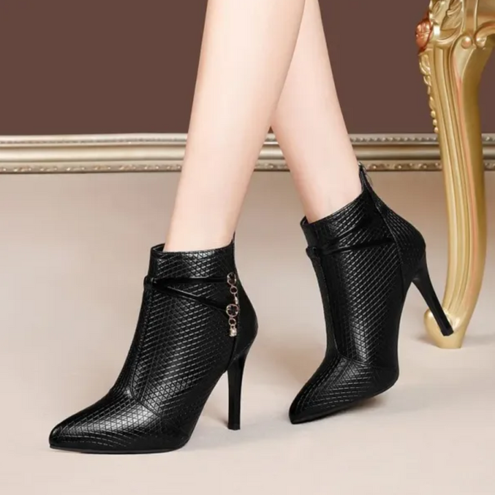 W&W Mode | Stiefeletten mit Stiletto-Absatz Für Frauen