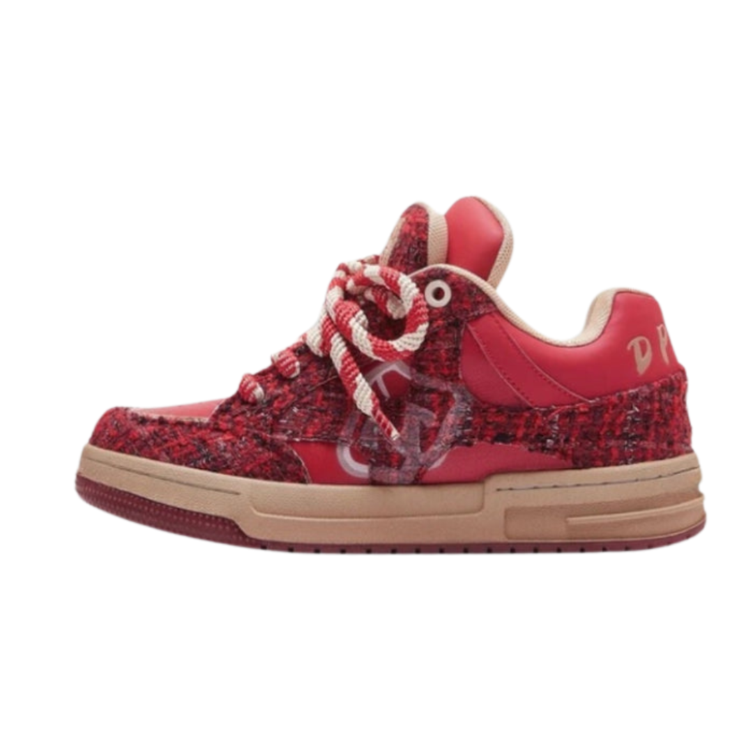 W&W Mode Sneakers - Casual - Retro Kreuz Graffiti