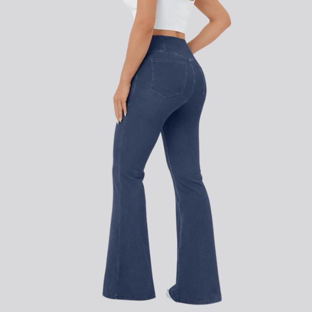 W&W Mode | Hoch taillierte Flare-Leggings
