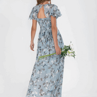 Kleid mit floralem Muster