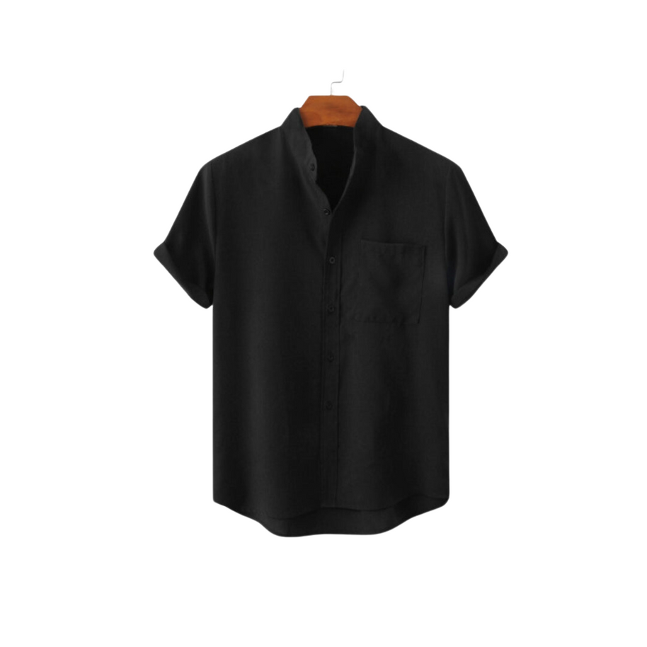 WW Lockere Hemden – Lässig – V-Ausschnitt, Strand