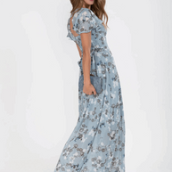 Kleid mit floralem Muster