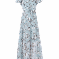 Kleid mit floralem Muster