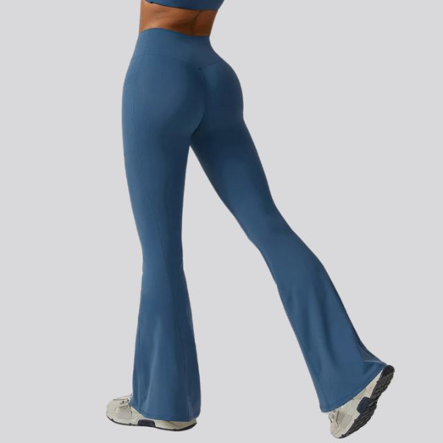 W&W | Hoch taillierte Flare-Leggings