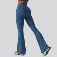 W&W | Hoch taillierte Flare-Leggings