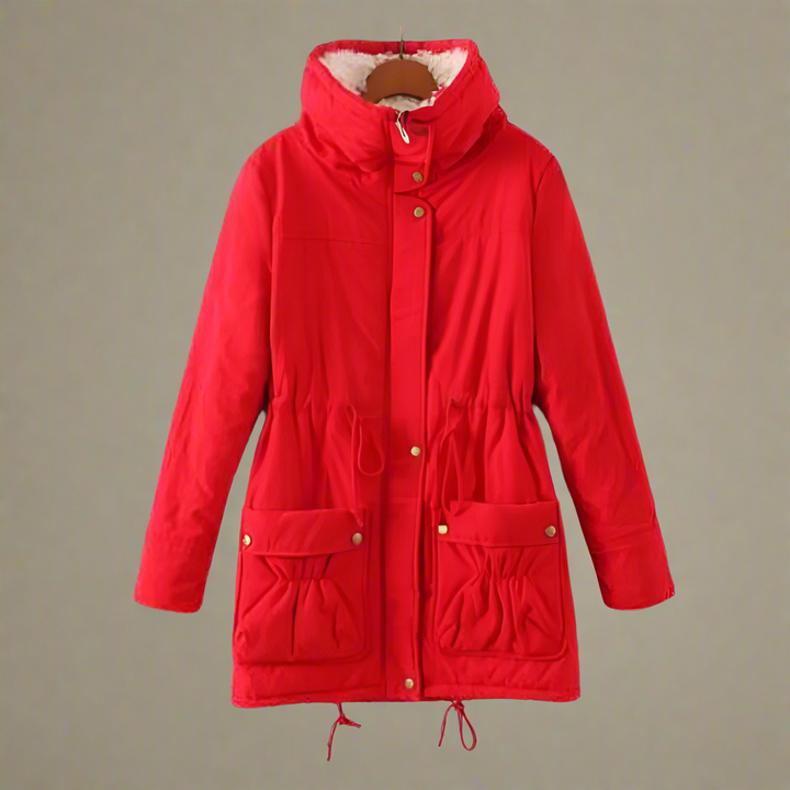 W&W Mode | Warme Baumwoll Winterjacke damen Mit Kapuze
