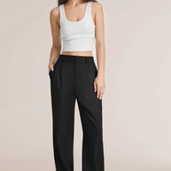 Hose mit weitem Bein | Vielseitige Eleganz