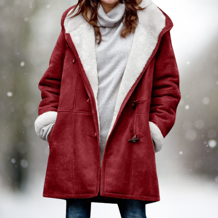 WW - Stylischer ethnischer Knopf-Hoodie-Cardigan für Frauen