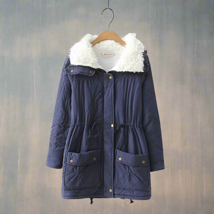 W&W Mode | Warme Baumwoll Winterjacke damen Mit Kapuze