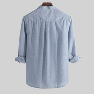 WW – Lässig – Kurta Mit Halblangem Knopf Und Streifenmuster