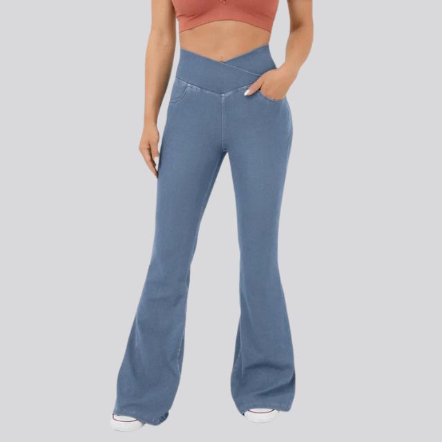 W&W Mode | Hoch taillierte Flare-Leggings