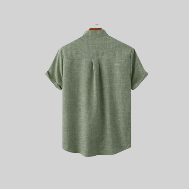 WW Lockere Hemden – Lässig – V-Ausschnitt, Strand