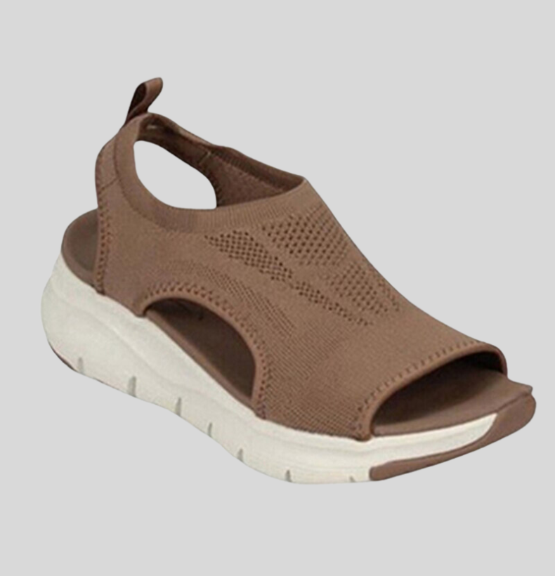 WW | Sportsandalen Atmungsaktives Strick Stoßdämpfende Sohle Slip On Komfort