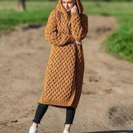 W&W Lange Strickjacke