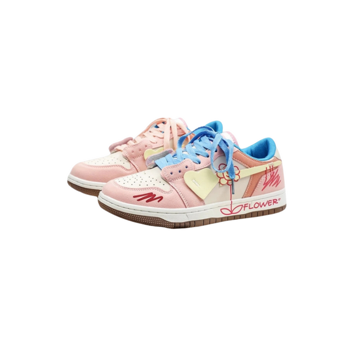 W&W Mode - Sneakers - Schick - Atmungsaktiv Hip-Hop Punk Graffiti