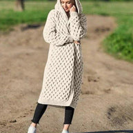 W&W Lange Strickjacke