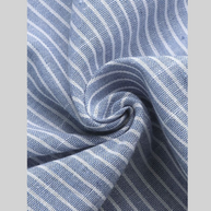 WW – Lässig – Kurta Mit Halblangem Knopf Und Streifenmuster