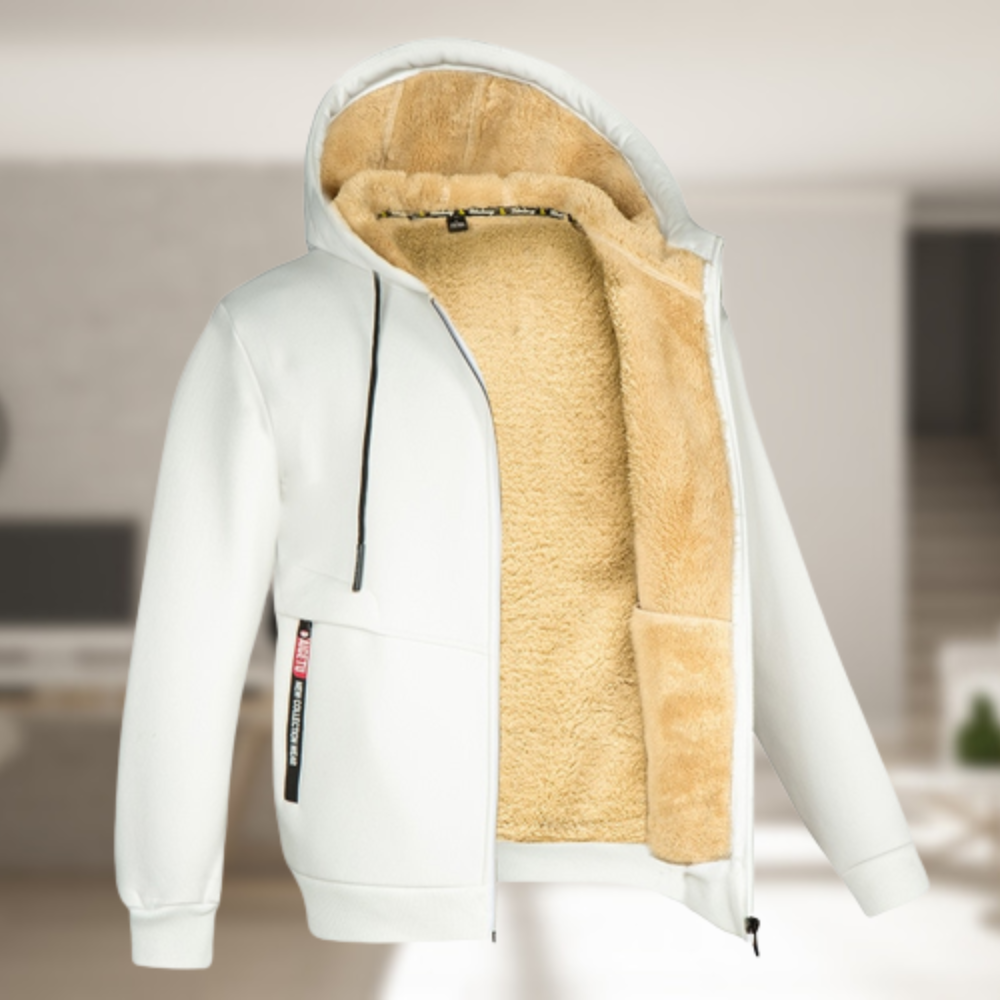 WW | Lässige Herren Winterjacke mit Kapuze und Fleece