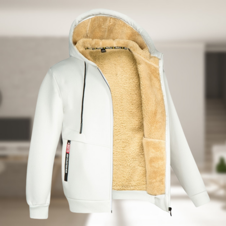 WW | Lässige Herren Winterjacke mit Kapuze und Fleece