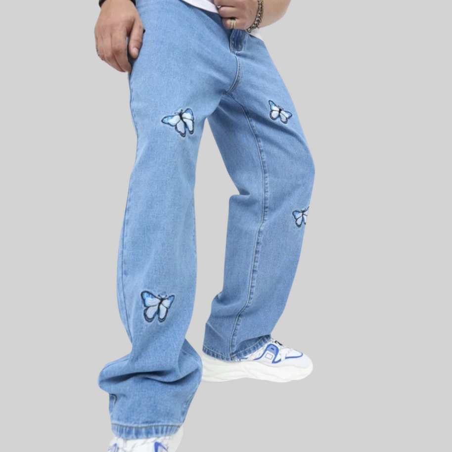 WW - Jahrgang - Schmetterlingsstickerei