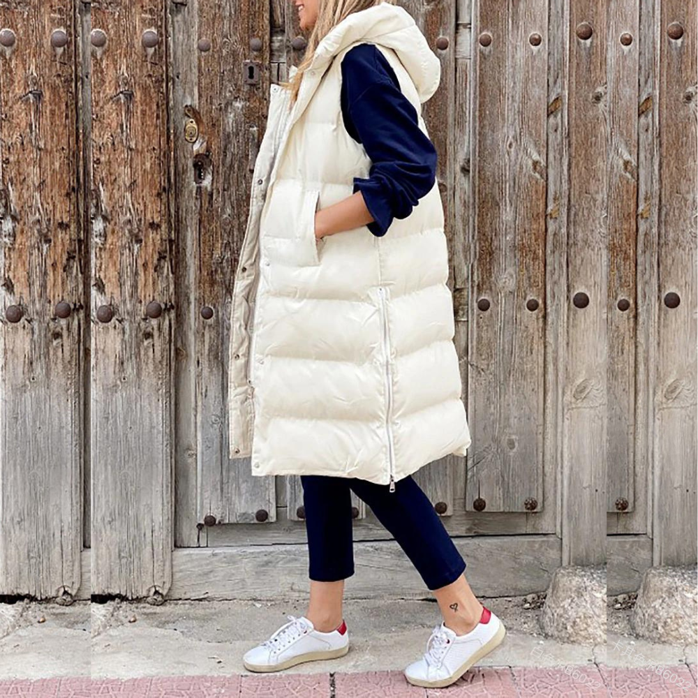Ärmellose Jacke