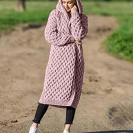 W&W Lange Strickjacke