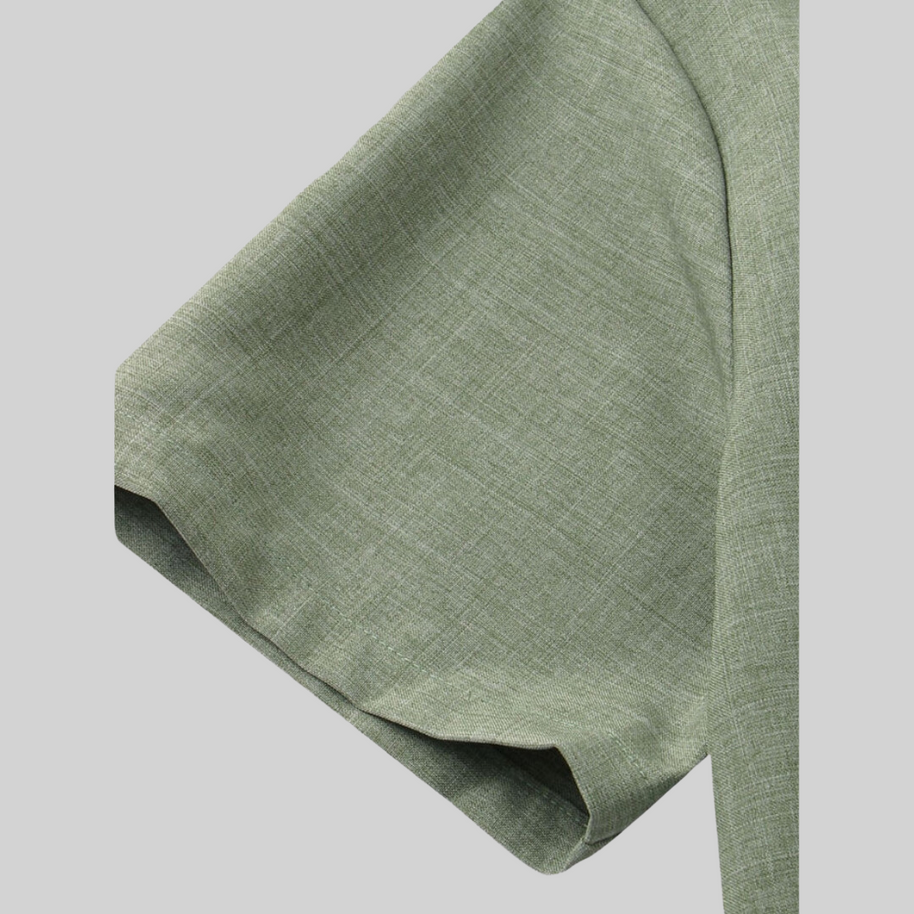 WW Lockere Hemden – Lässig – V-Ausschnitt, Strand