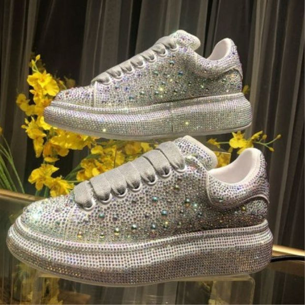 WW | Luxus Sportschuhe mit Kristallen