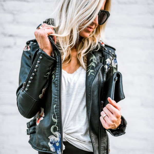 W&W Mode | Stilvolle Blütenblumenjacke für Damen