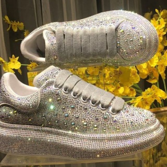 WW | Luxus Sportschuhe mit Kristallen