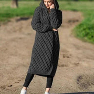 W&W Lange Strickjacke