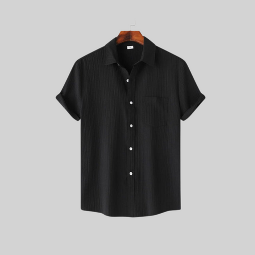 WW Geld Sommer Hemd - Lässig - Nahtloses Design Dehnbarer Stoff