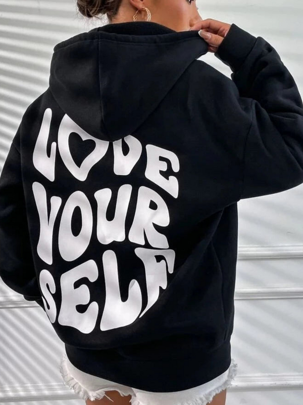 WW | Yourself Hoodie Für Gemütlichen Selbstfürsorge-Stil Für Frauen