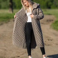 W&W Lange Strickjacke