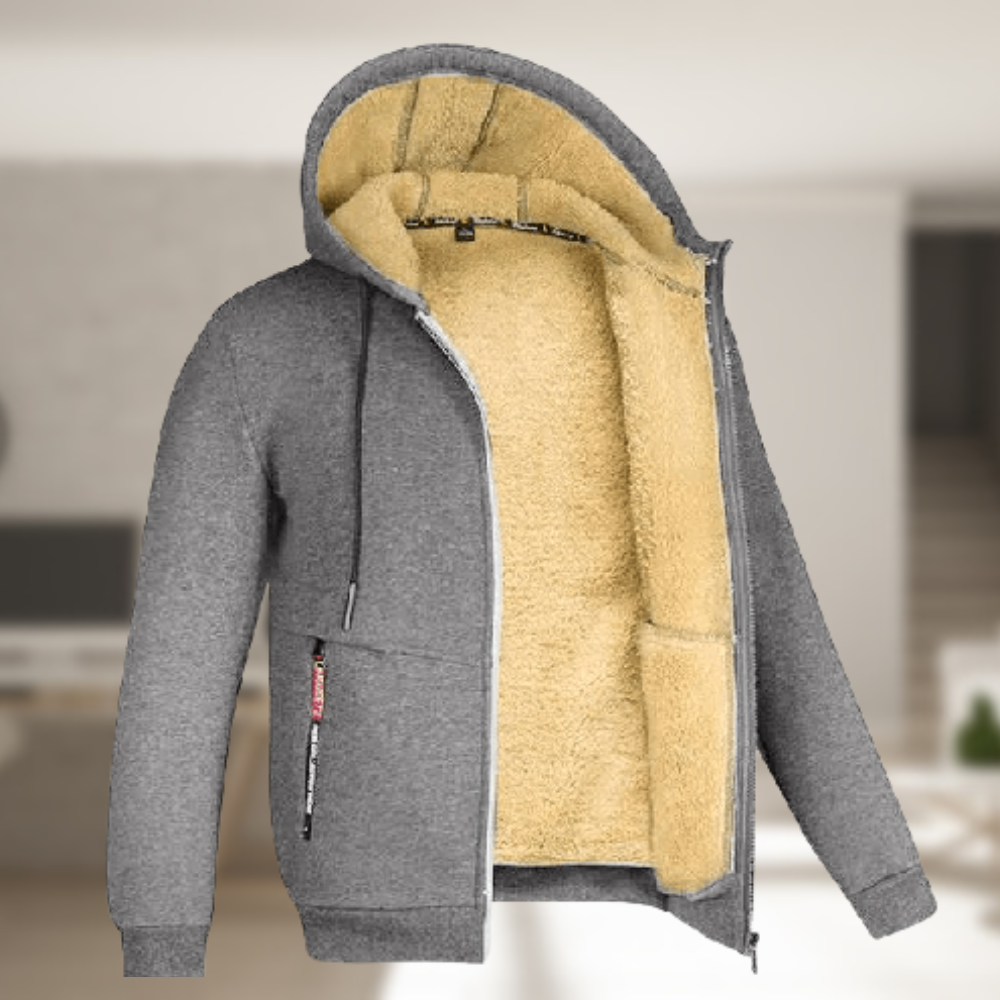 WW | Lässige Herren Winterjacke mit Kapuze und Fleece