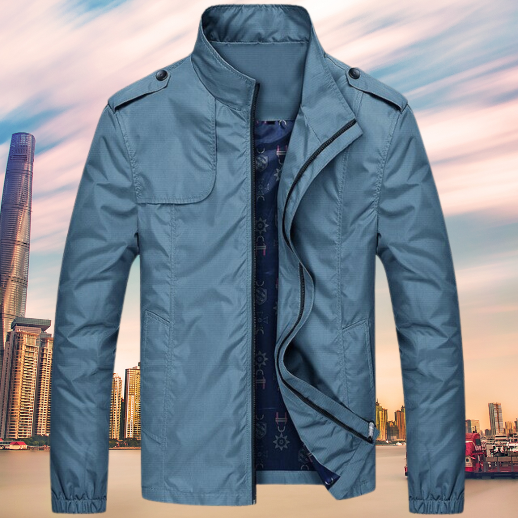 WW | Modische, Wasser Und Winddichte Herrenjacke Mit Kragen
