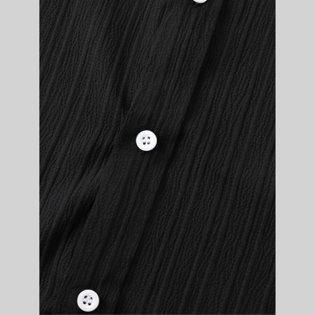 WW Geld Sommer Hemd - Lässig - Nahtloses Design Dehnbarer Stoff