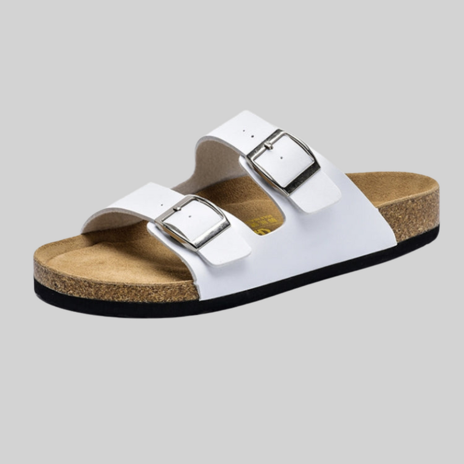 WW Geld Sommer Pantoffeln - Lässig - Klassische Schnalle