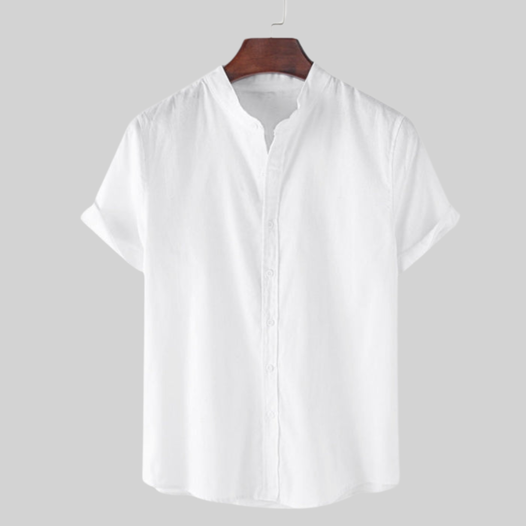 WW Hemd - Lässig - Stehkragen