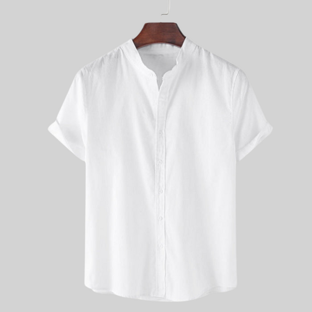 WW Hemd - Lässig - Stehkragen