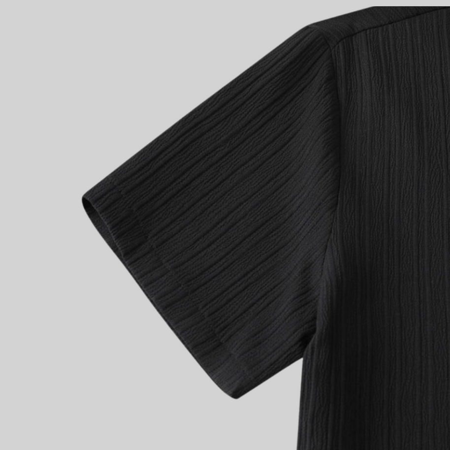 WW Geld Sommerhemd – Lässig – Kurzarm