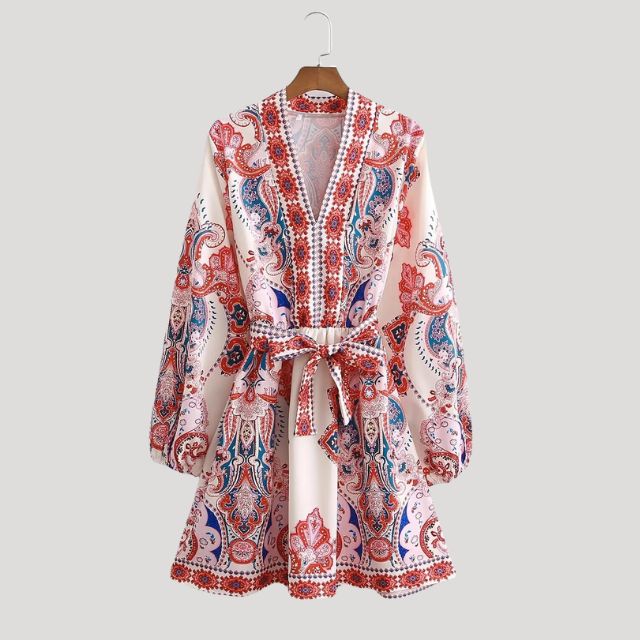 WW | Midikleid Mit Kaschmir Feeling Und Taillengürtel