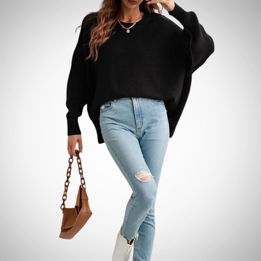 WW | Solides Strickpullover Für Frauen