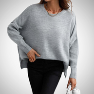 WW | Solides Strickpullover Für Frauen